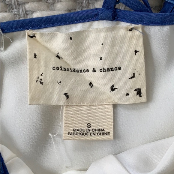 Blue & White pleated Urban Outfitters dress size S - Picture 4 of 5